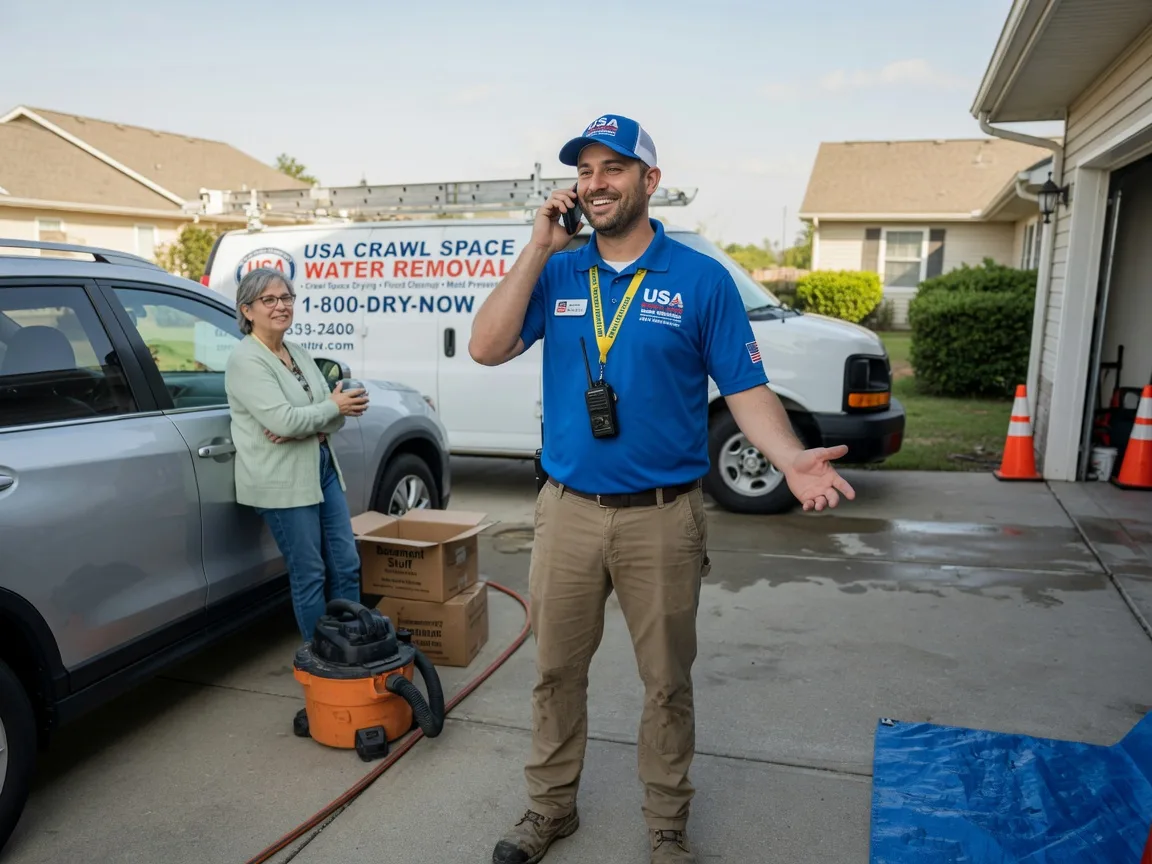 Crawl Space Water Removal Helenville, WI FAQs